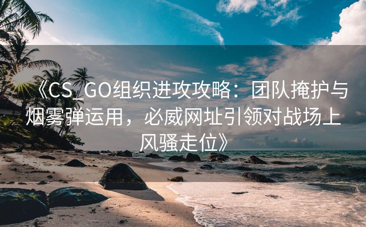 《CS_GO组织进攻攻略：团队掩护与烟雾弹运用，必威网址引领对战场上风骚走位》