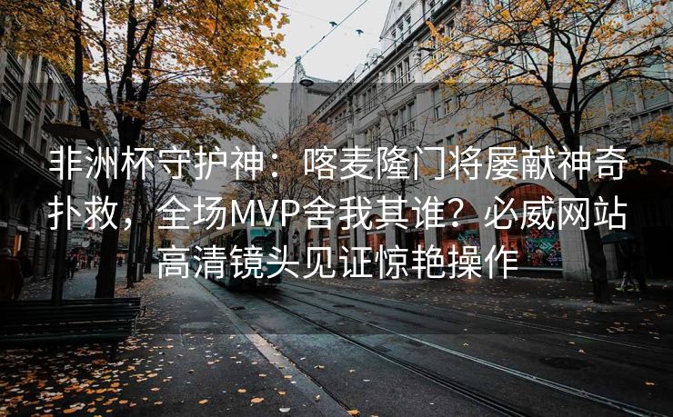 非洲杯守护神：喀麦隆门将屡献神奇扑救，全场MVP舍我其谁？必威网站高清镜头见证惊艳操作  第2张